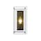 Z-Lite Infinity 2 Light Wall Sconce, Chrome & Smoke 802-2S-CH - alternate 2